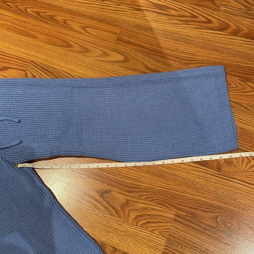 Blue Knit Pants - Picture 5 of 6